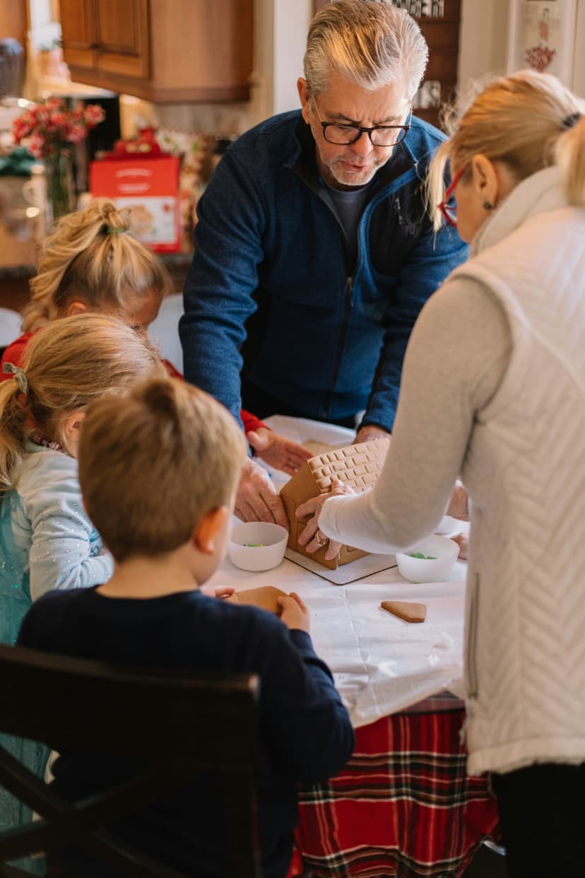 Professional tutor working with children